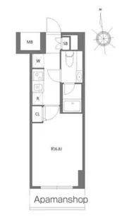 エヌステージジェイアール新白岡駅前【6階】の間取り