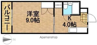 リバティーⅠ【3階】の間取り