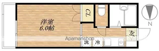 グランデュール蒲田【1階】の間取り