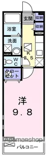 ラ・メール横浜【1階】の間取り