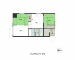 アーバンライフ道後【3階】の間取り