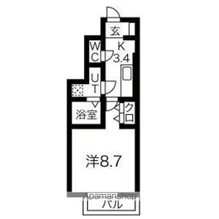 FIGAROⅥ【1階】の間取り