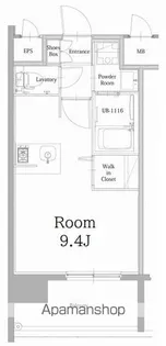 エンクレスト天神LINK【5階】の間取り