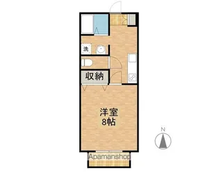 シュール メゾン【2階】の間取り