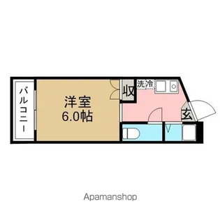 グラン ジュテ矢取【202号室】の間取り