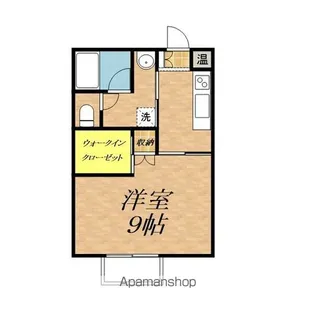 ハラダハイツⅠ【102号室】の間取り