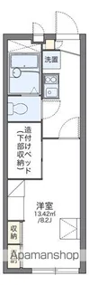 レオパレスヴィブアン【2階】の間取り