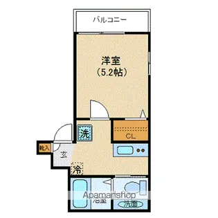 フェリーチェ阿佐ヶ谷Ⅱ【2階】の間取り