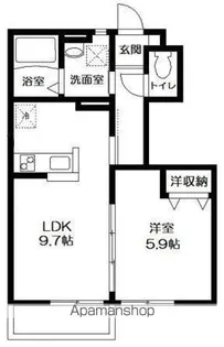 アサヒ【102号室号室】の間取り