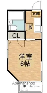 メゾンエトワール【201号室】の間取り
