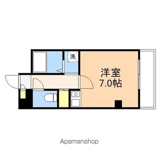 リバティープラザ本町【302号室】の間取り