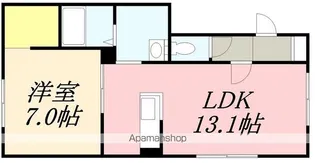 CASAオルフェ【2階】の間取り
