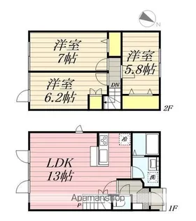 Casa Mila【1階】の間取り