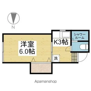 CASA清水町【3階】の間取り