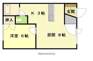 アスティ【102号室】の間取り