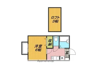 サンシャイン西遊馬【203号室】の間取り