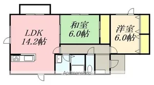 カサフローラ【101号室】の間取り