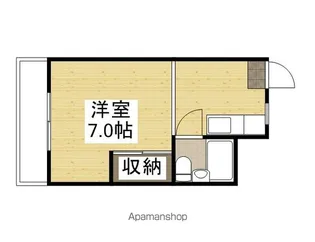 ホワイトメゾン学南5棟【3階】の間取り