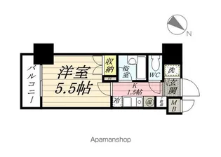 菱和パレス上馬【14階】の間取り