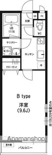 リブリ 検見川【2階】の間取り