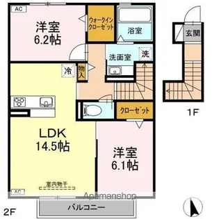 WIN’SX【2階】の間取り