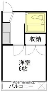 サンライズ須崎【1階】の間取り