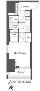 1Kの間取り画像