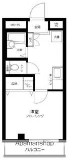コンフォート日暮里【1階】の間取り