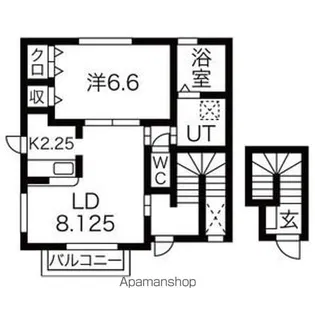 ボヌール巧【2階】の間取り