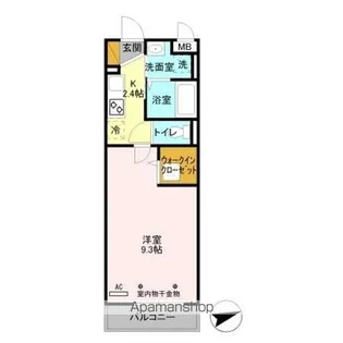 エレガンス・チヨダ Ⅱ【1階】の間取り