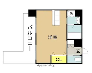 ソラーレ広島【704号室】の間取り