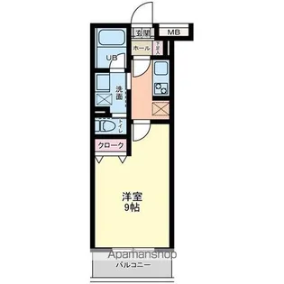 エクセラン【101号室】の間取り