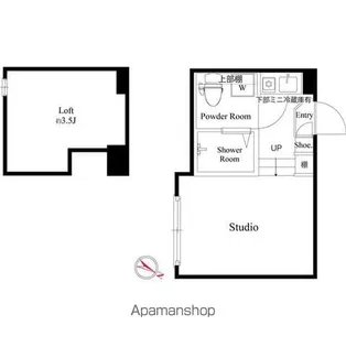 レジデンスY・M【1階】の間取り