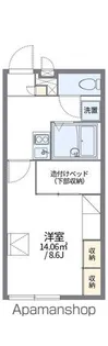レオパレスフレンズ【1階】の間取り
