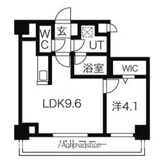 イリオスエフタ【4階】の間取り
