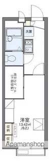 レオパレスORION W【204号室】の間取り