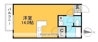 Sマンション【1階】の間取り