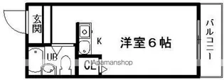 ベルメゾンロゼ【508号室】の間取り