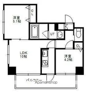 S-FORT福住【1階】の間取り