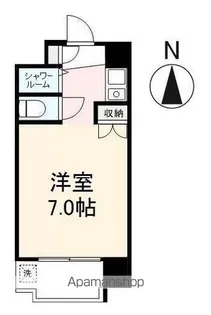 プチメゾン片原町【8階】の間取り
