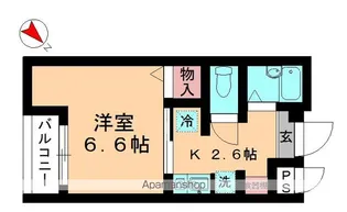 バレンタイン【301号室】の間取り
