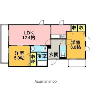 セントレー西長住【301号室】の間取り