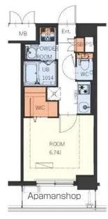 ギャラクシー博多駅北【7階】の間取り