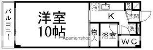 全健ハイム第1【401号室】の間取り
