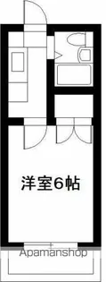コーポ城南【103号室】の間取り