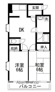 グリーンビラ【2階】の間取り