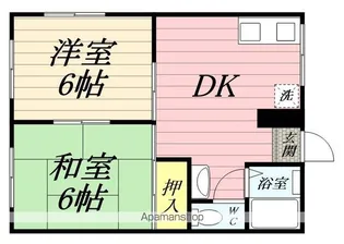 エクセラー【1階】の間取り