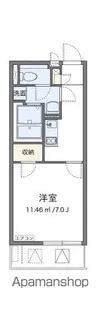 クレイノデュランタ【3階】の間取り