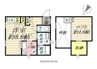 プリマボヌール【1階】の間取り