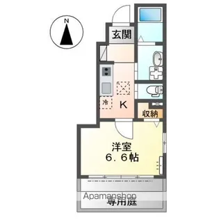 グレーシア ケーズ【1階】の間取り